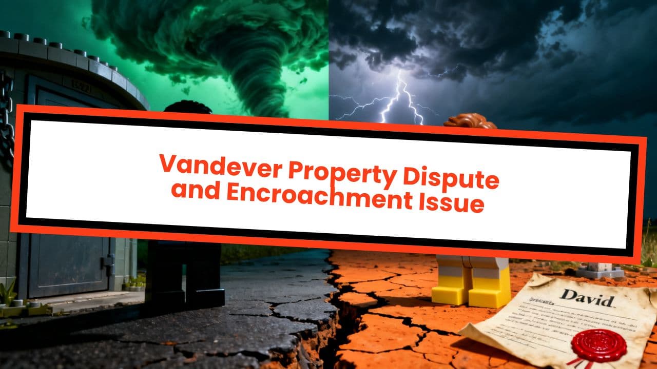 Vandever Property Dispute and Encroachment Issue