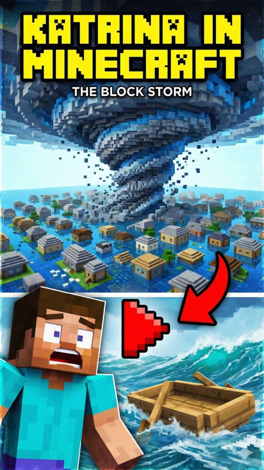 Minecraft Katrina: Block by Block Disaster