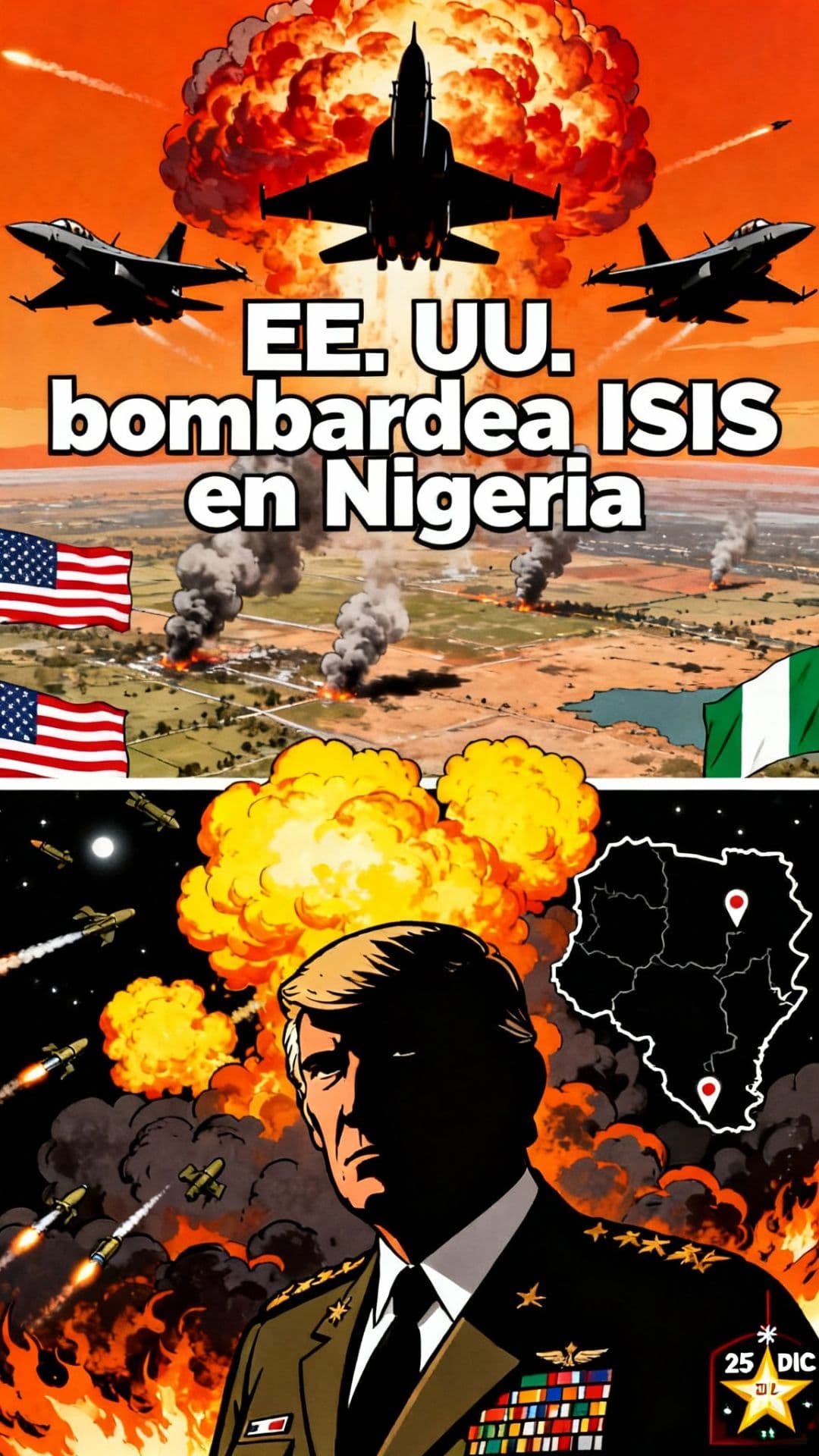 EE. UU. bombardea ISIS en Nigeria