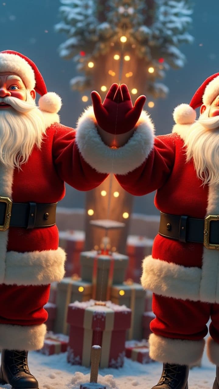 Santa's New STAS Trailer Adventure