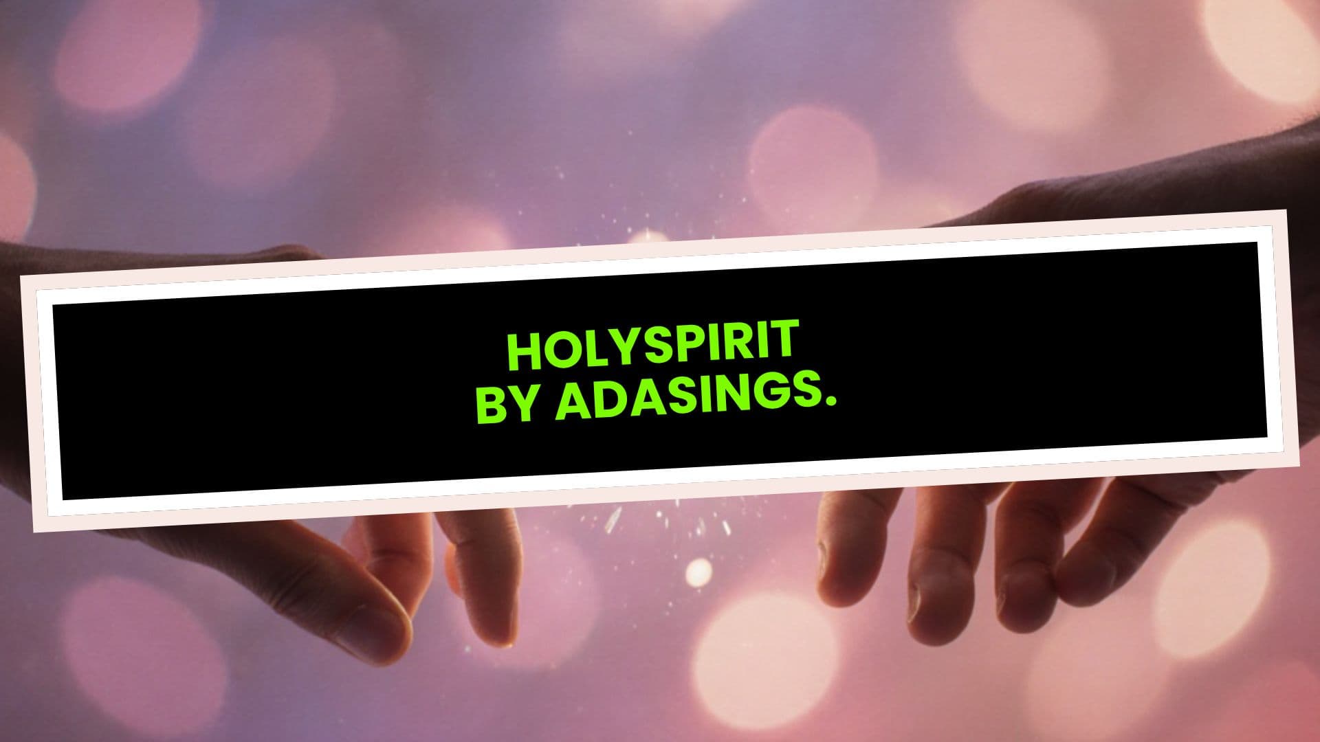 Waiting for Your Touch