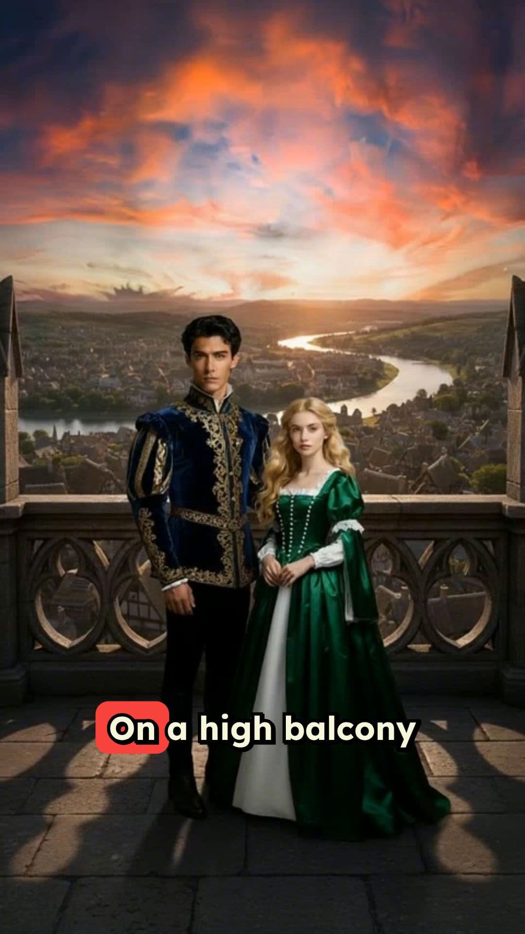 Royal Couple on the Balcony