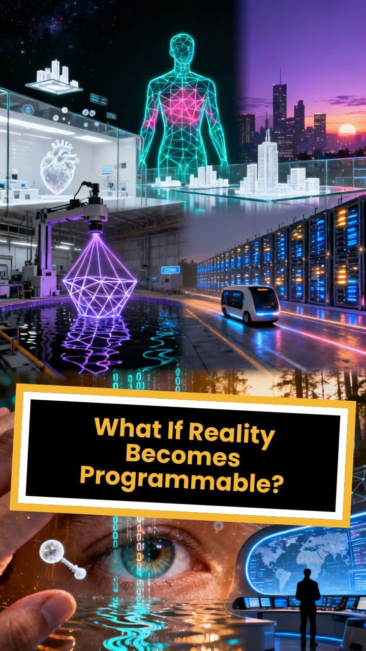What If Reality Becomes Programmable?