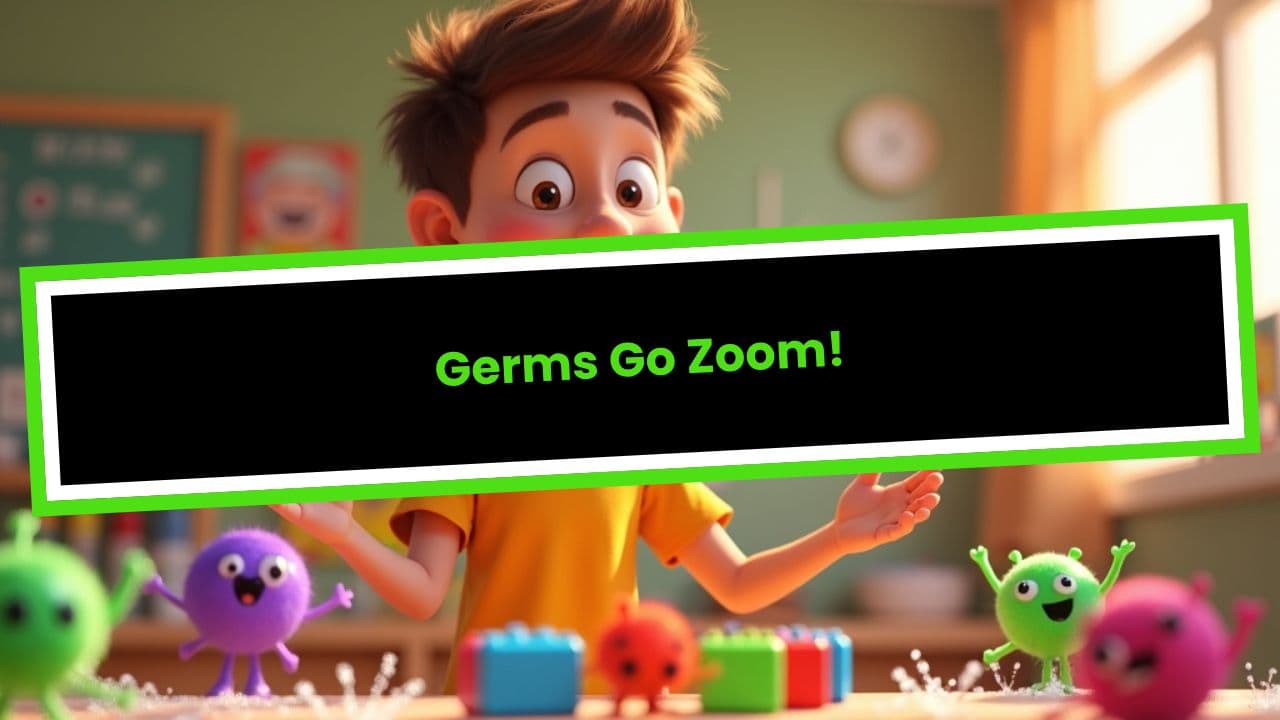 Germs Go Zoom!