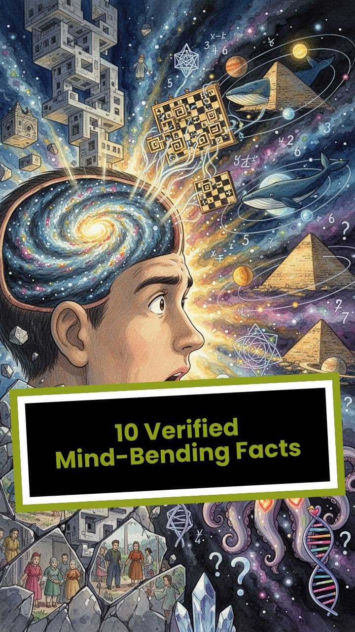 10 Verified Mind-Bending Facts
