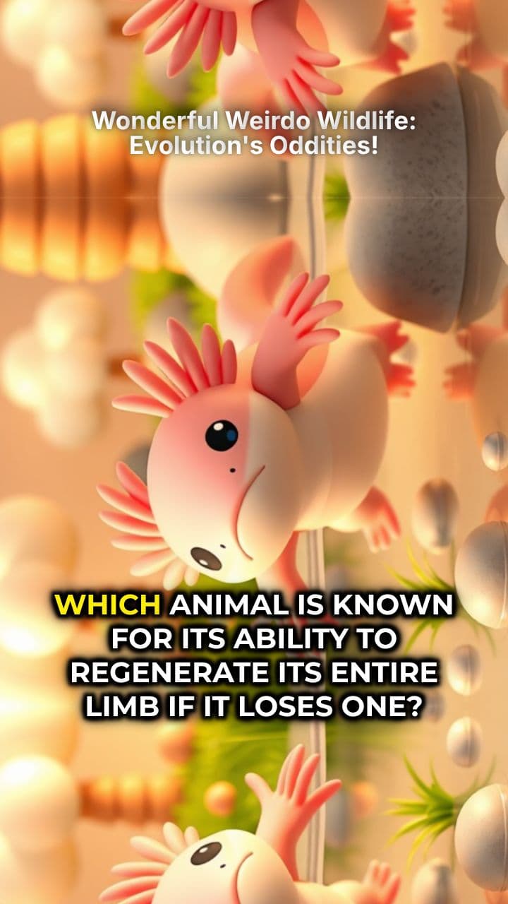 Wonderful Weirdo Wildlife: Evolution's Oddities!