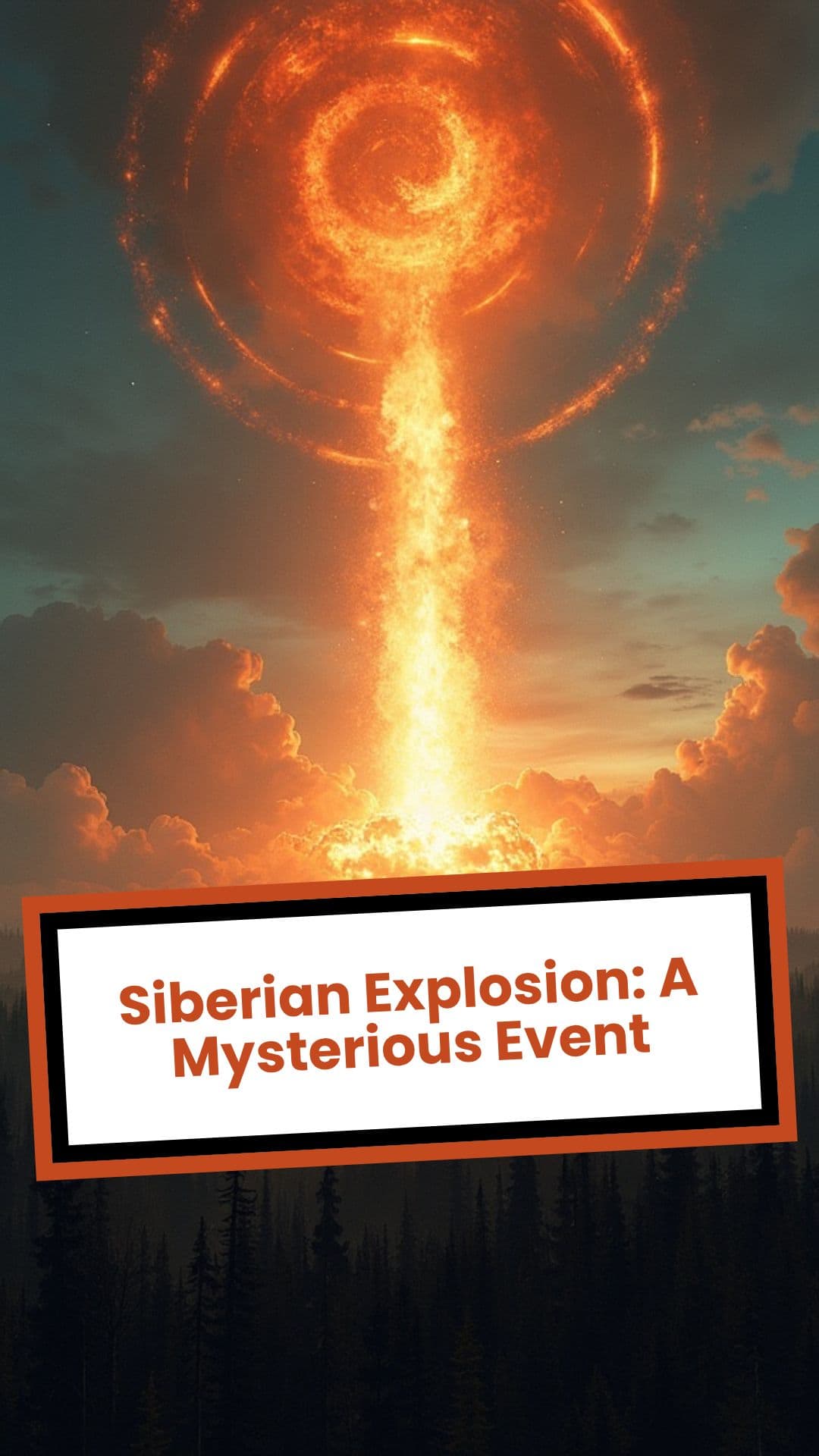 Siberian Explosion: A Mysterious Event