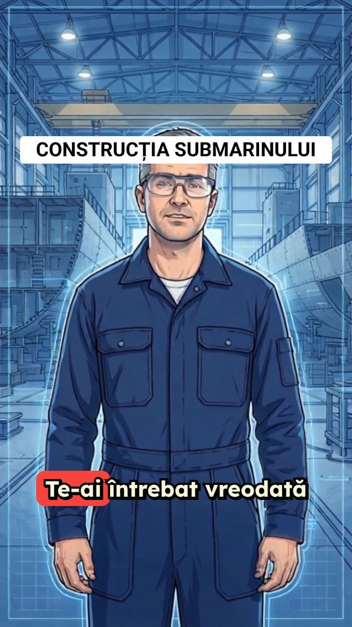 Cum este făcut un submarin