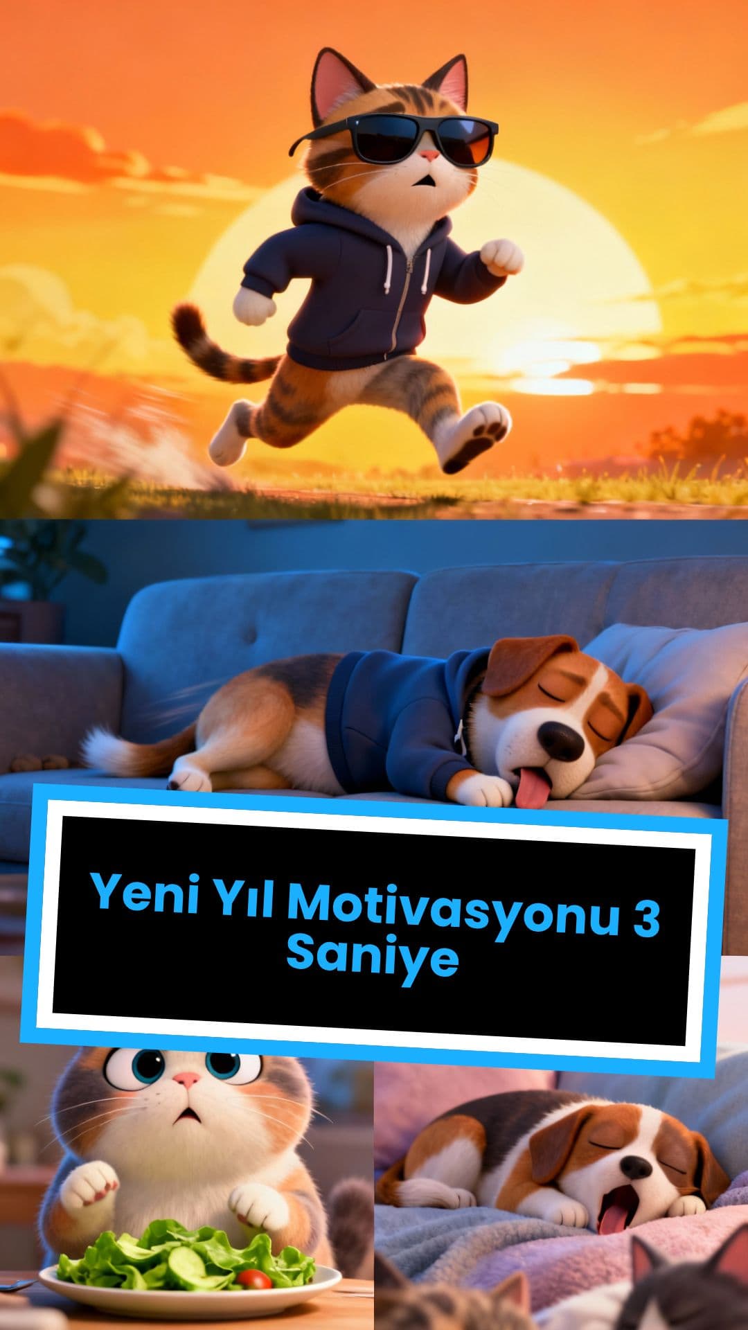 Yeni Yıl Motivasyonu 3 Saniye