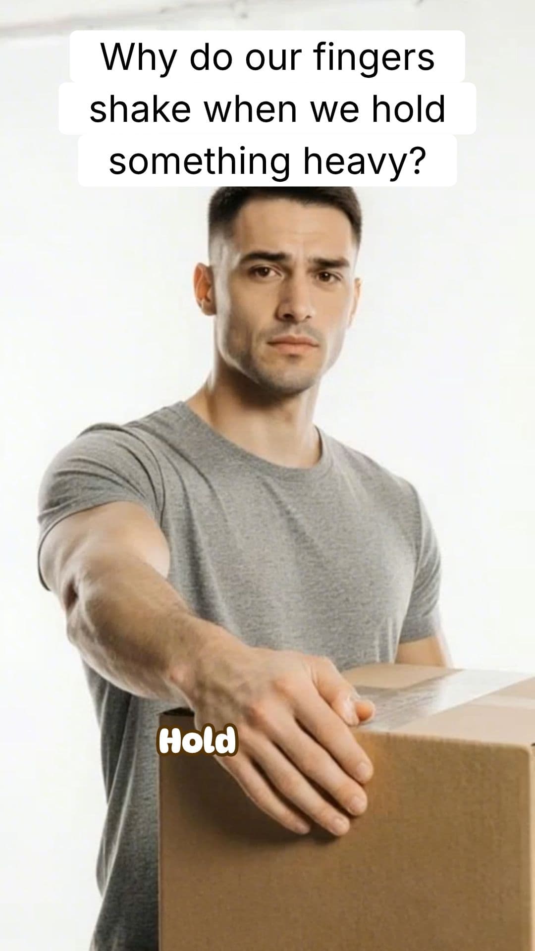 Why Do Our Fingers Shake When We Hold Something Heavy? | RapidSmartFacts
