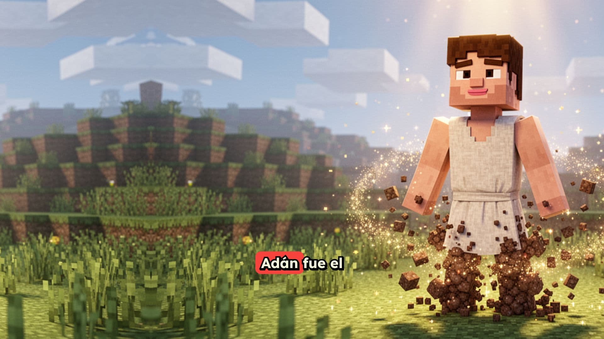 La Creación de Adán y Eva en el Edén