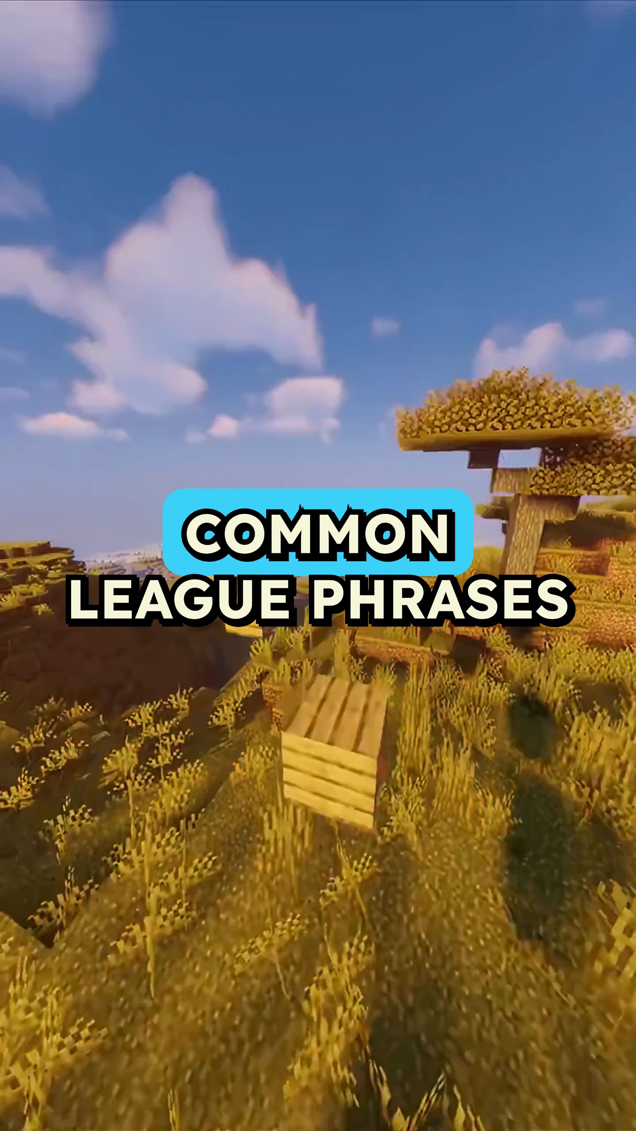 League Phrases Decoded: True Meanings