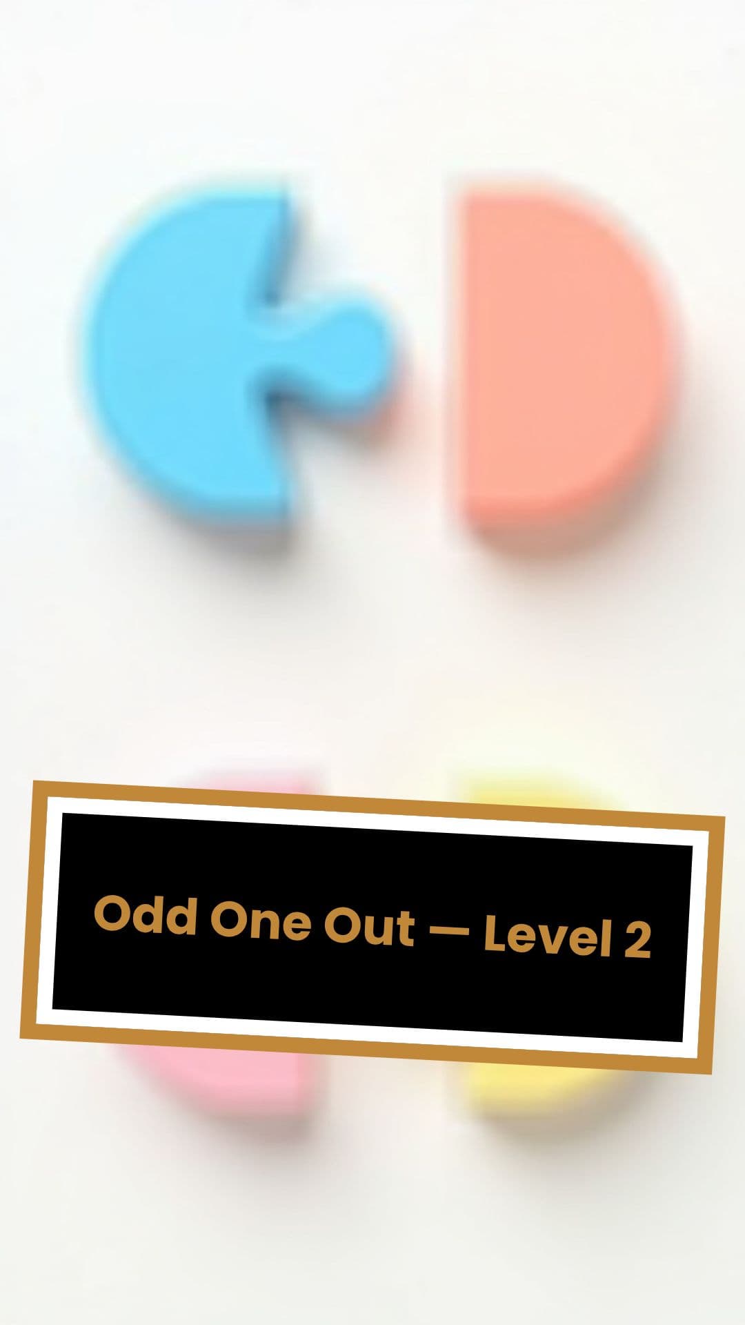 Odd One Out — Level 2