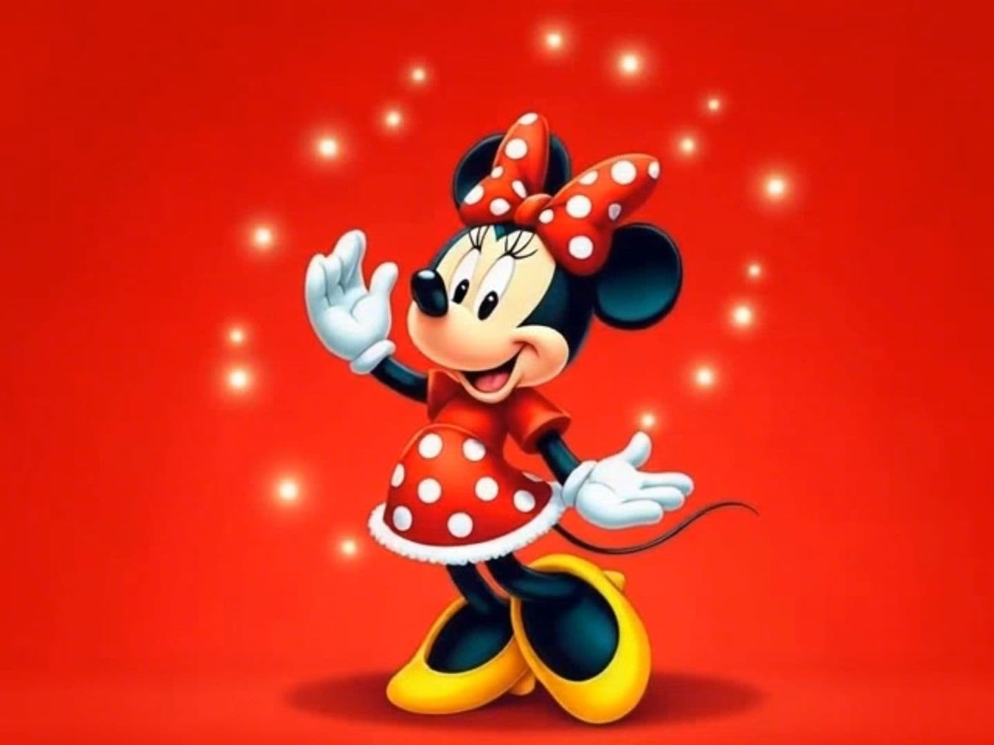 Minnie Mouse Christmas Greeting
