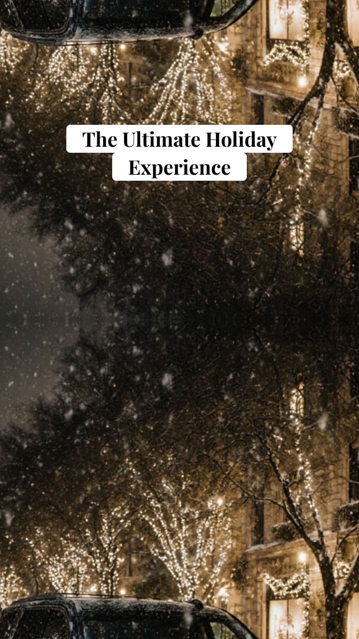 Luxury Holiday Transportation Greeting