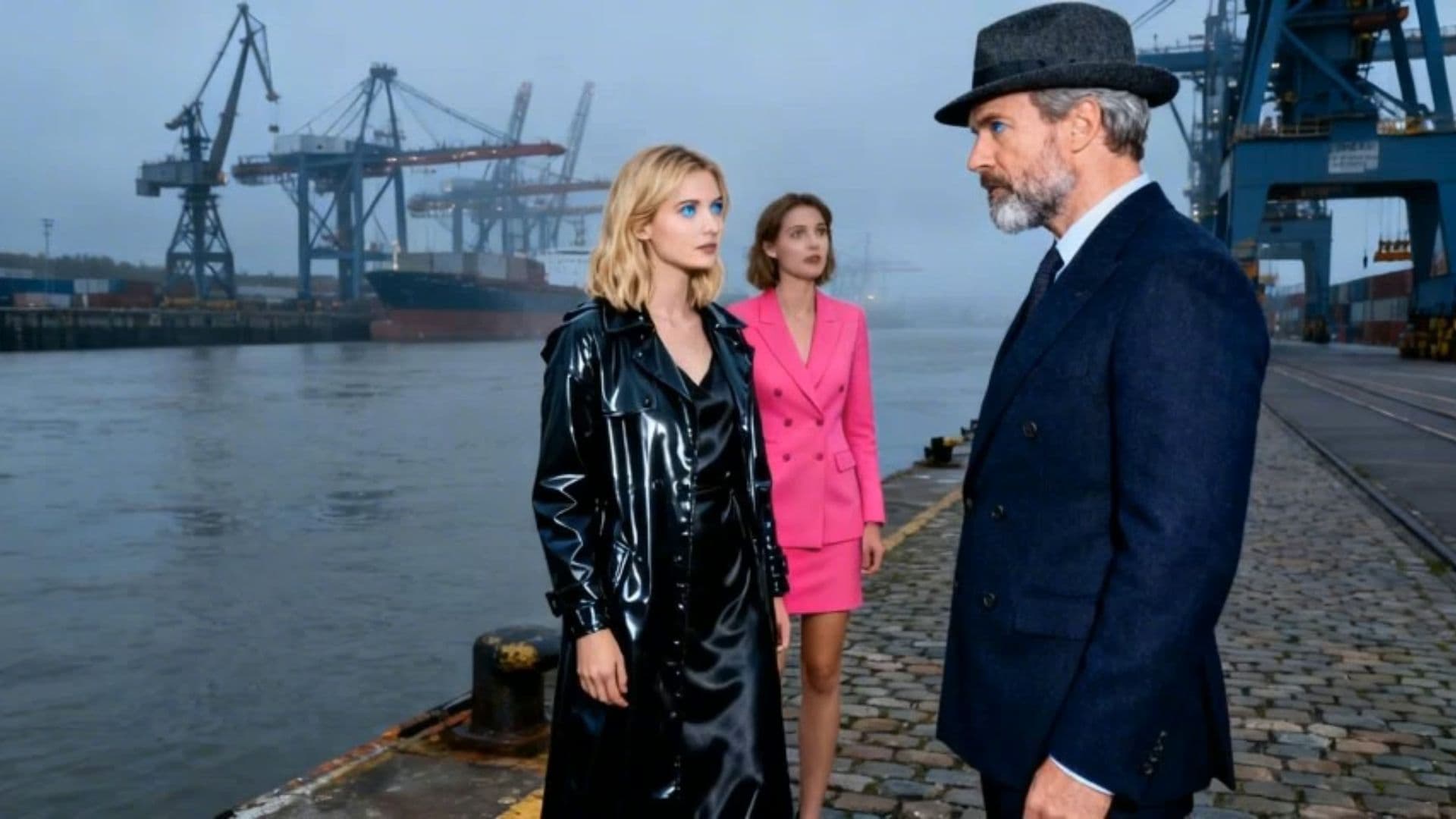 L’attente au bar du port