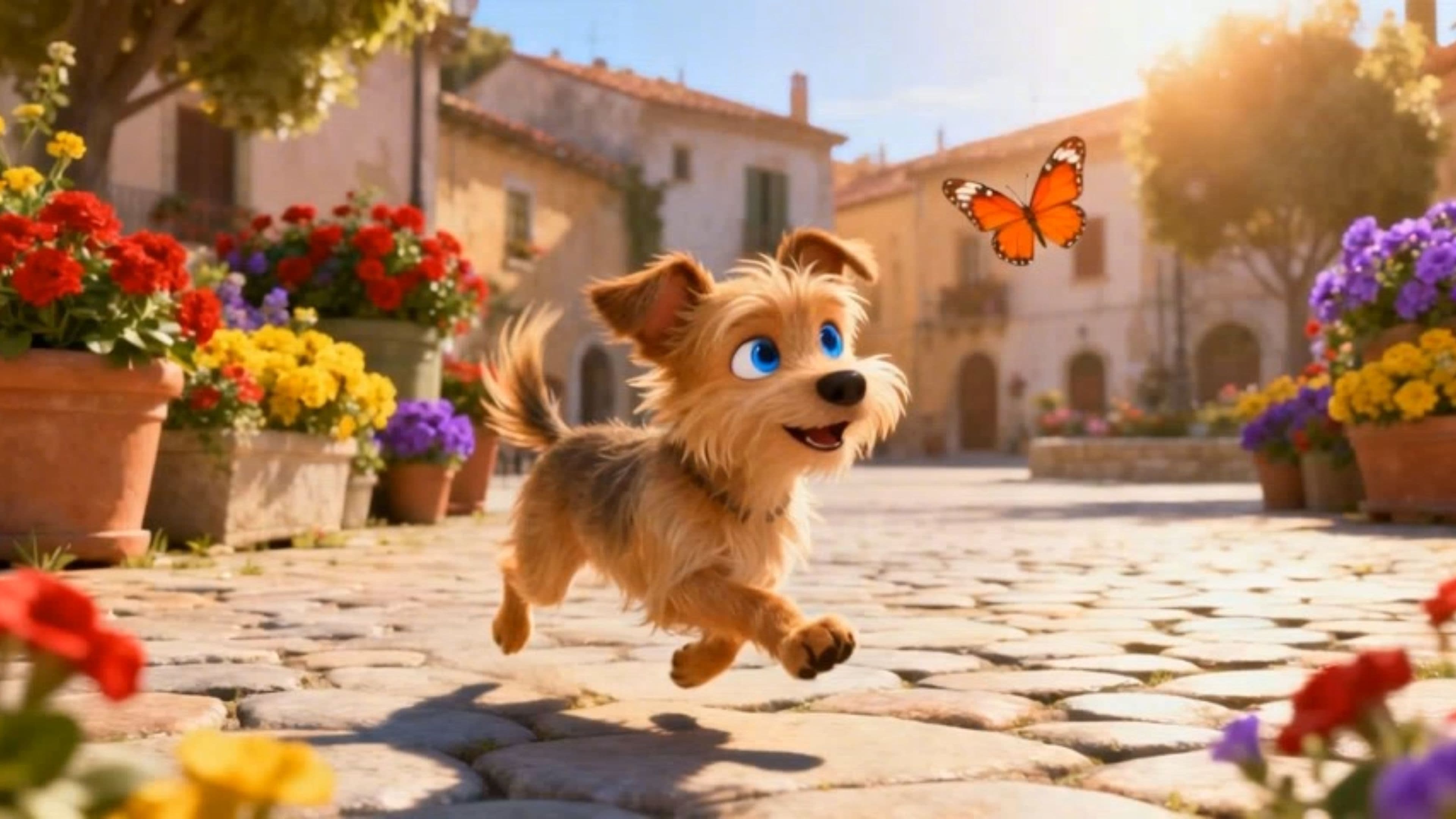 Chú Chó Mắt Xanh Thần Kỳ