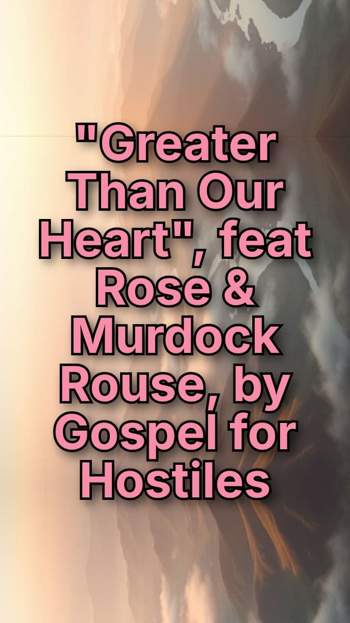 Greater Than Our Heart, feat Rose & Murdock Rouse