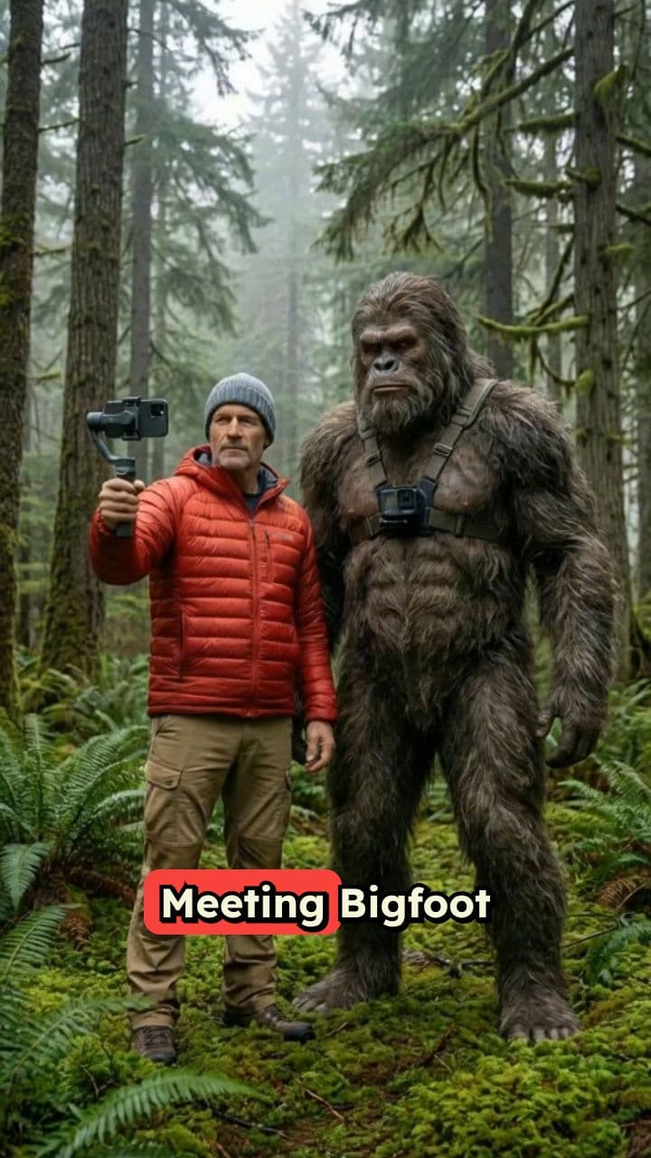 Meeting Bigfoot Vlogs in the Wild