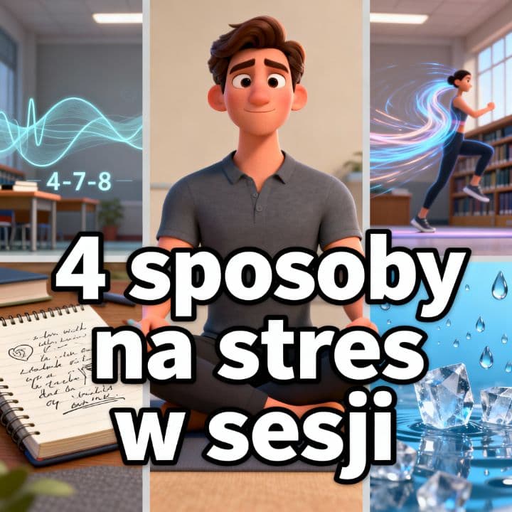 4 sposoby na stres w sesji