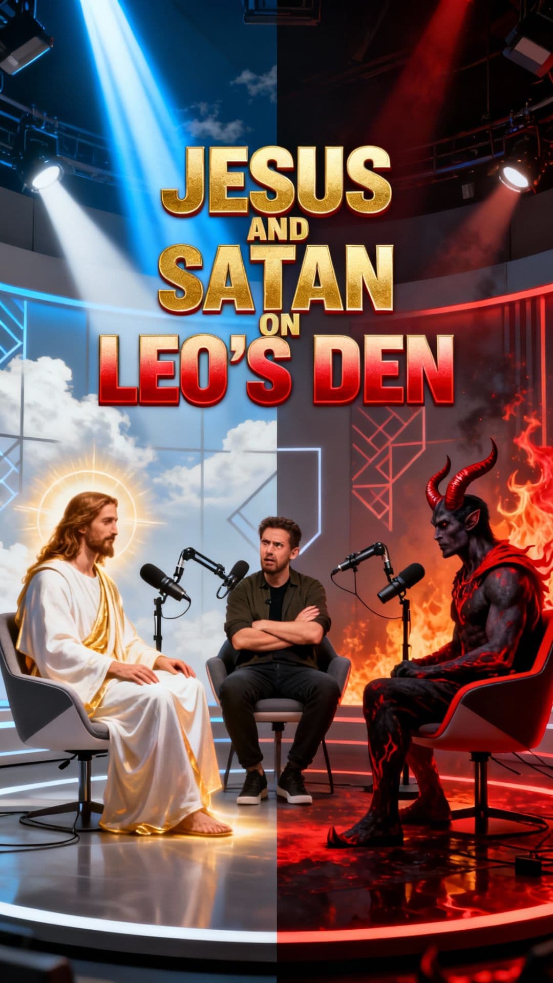 Jesus and Satan on Leo's Den