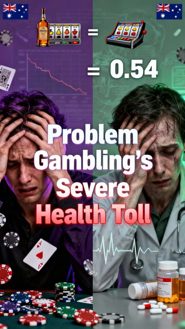 Problem Gambling’s Severe Health Toll