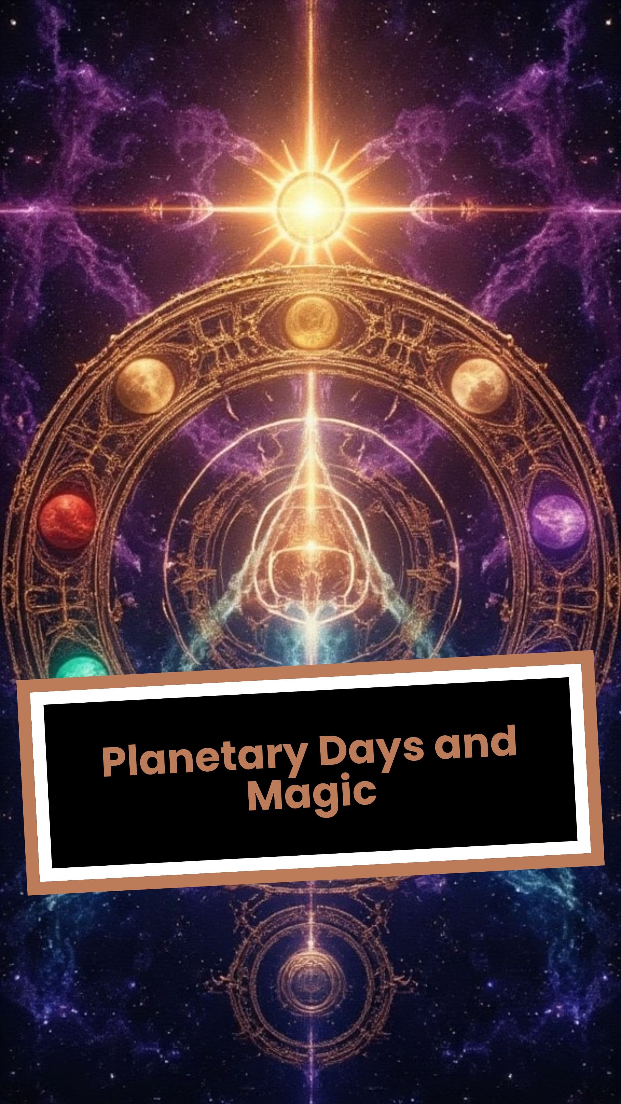 Planetary Days and Magic