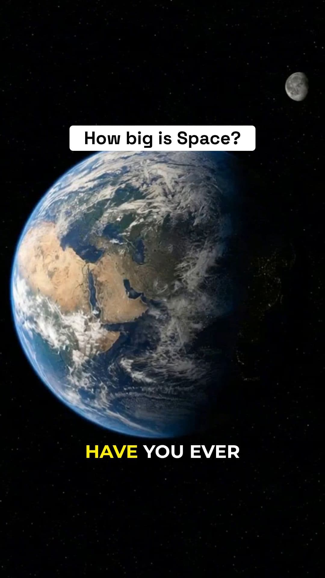 The Astronomical Scale of Cosmic Volumes