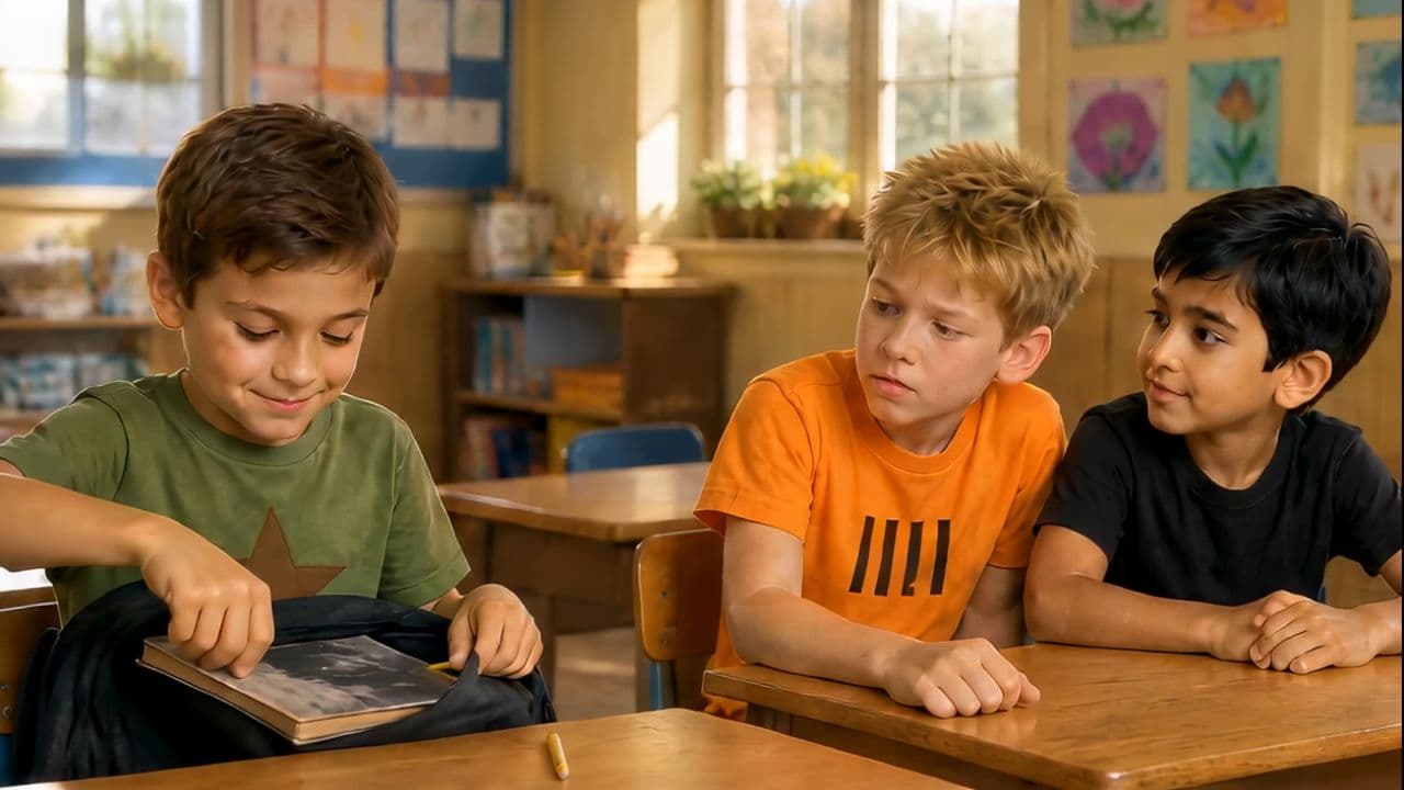 Kabir's First Day Kindness