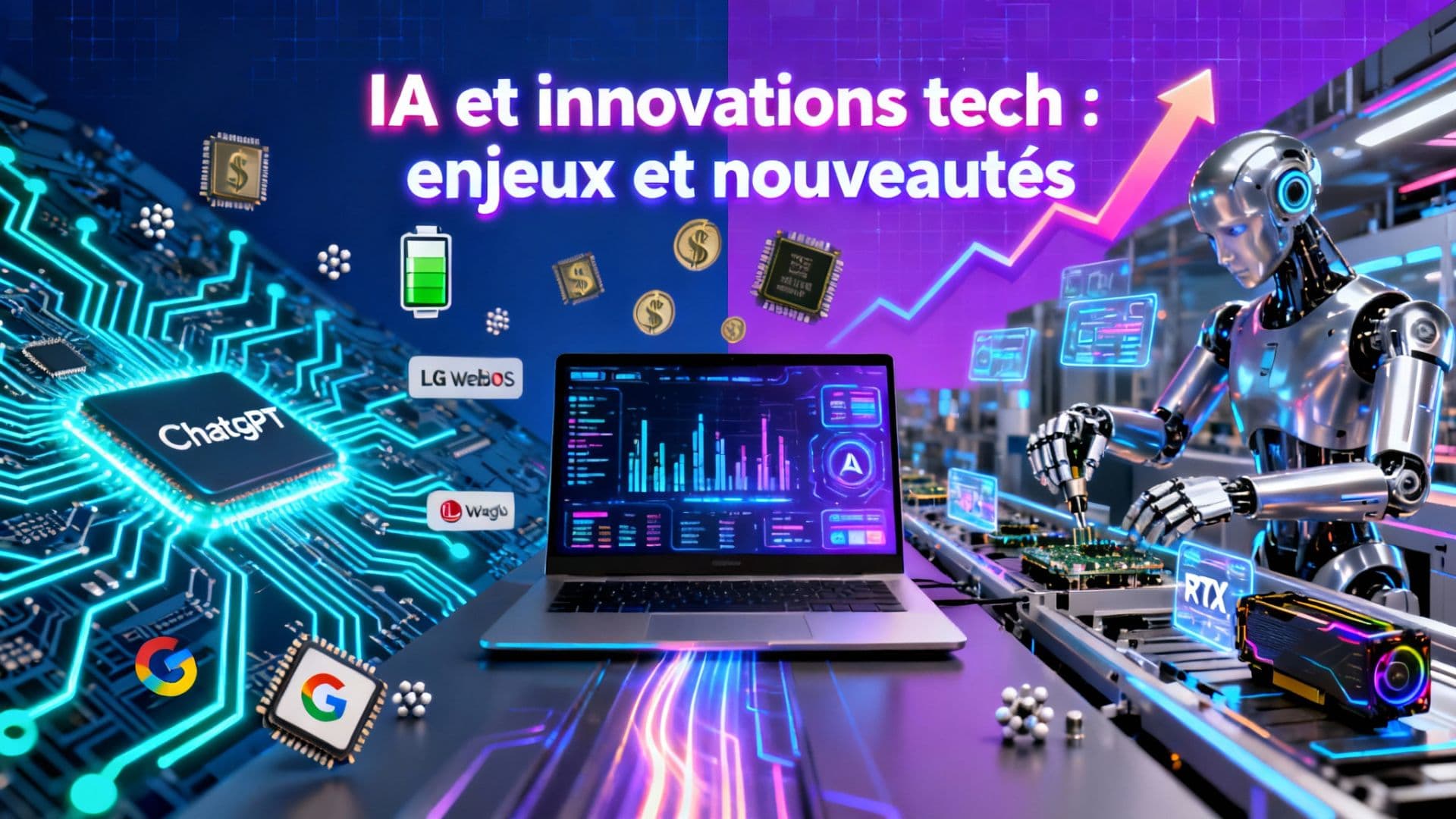IA et innovations tech : enjeux et nouveautés