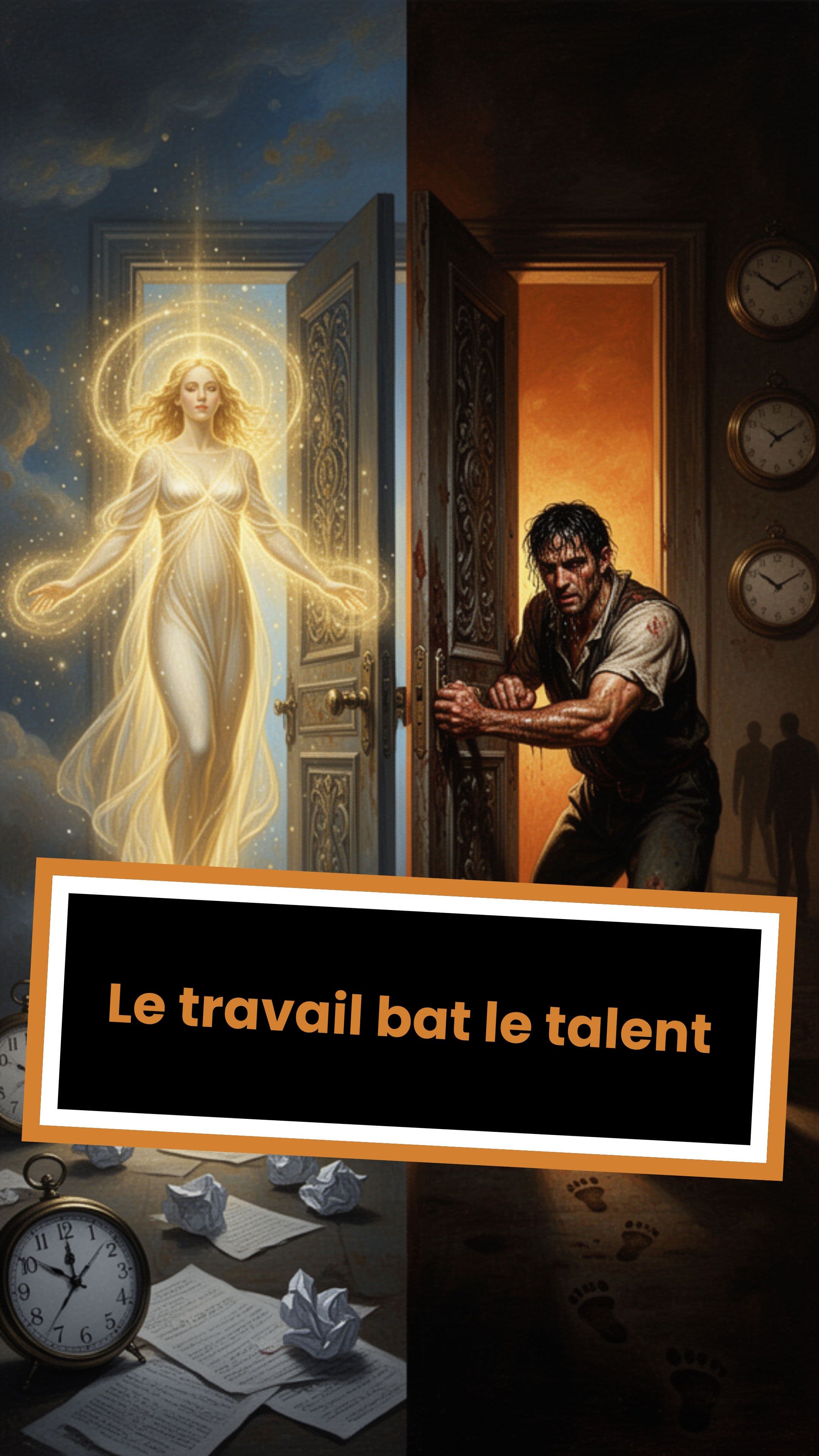 Le travail bat le talent