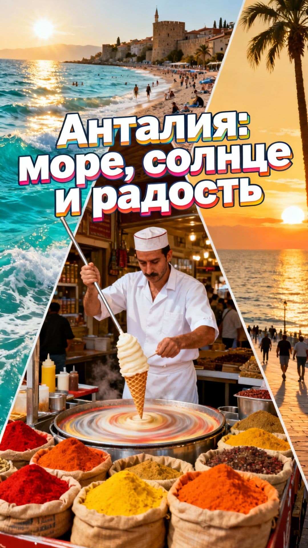 Анталия: море, солнце и радость