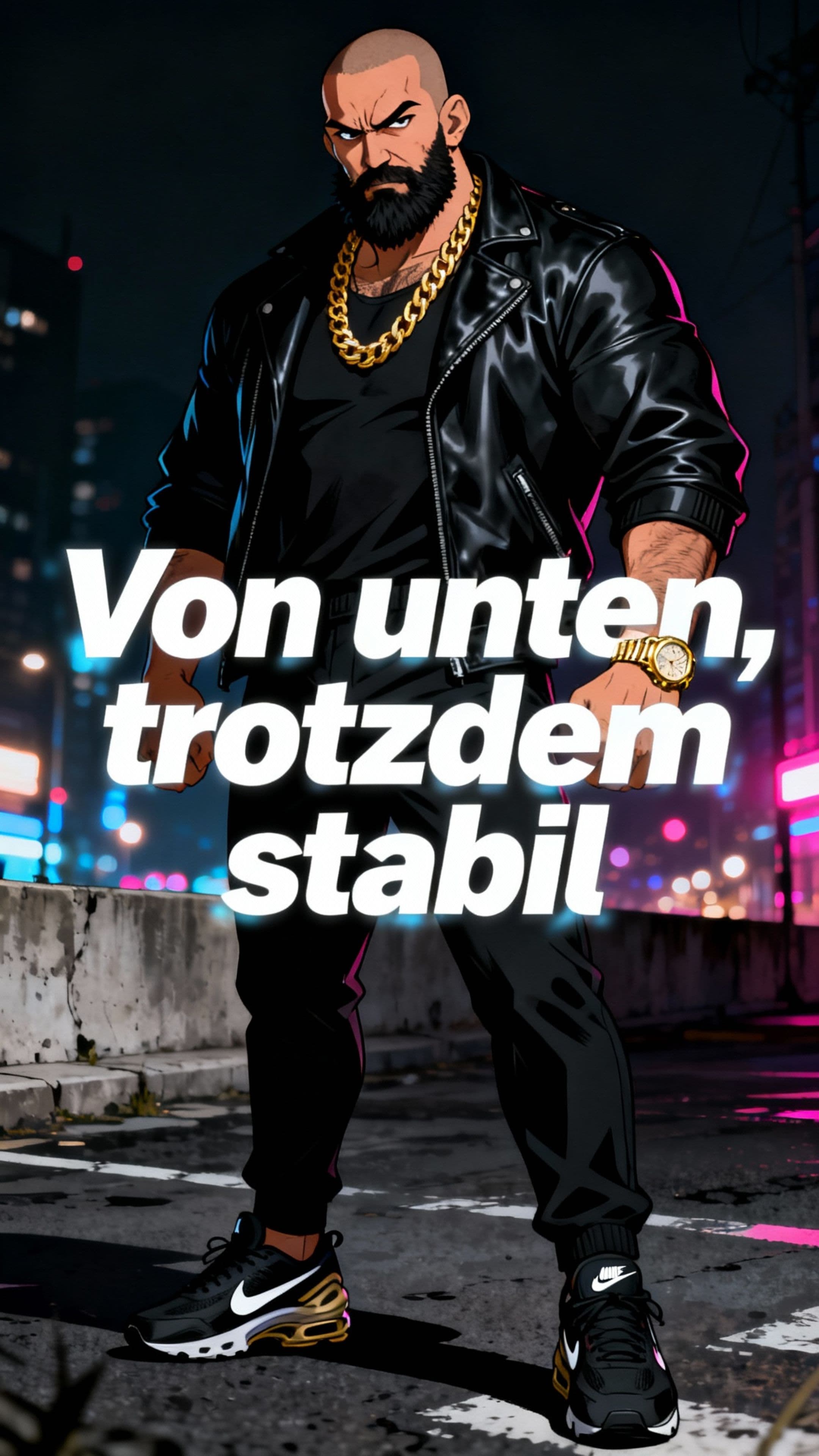 Von unten, trotzdem stabil