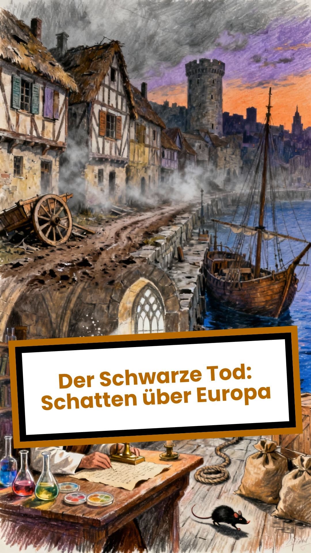 Der Schwarze Tod: Schatten über Europa