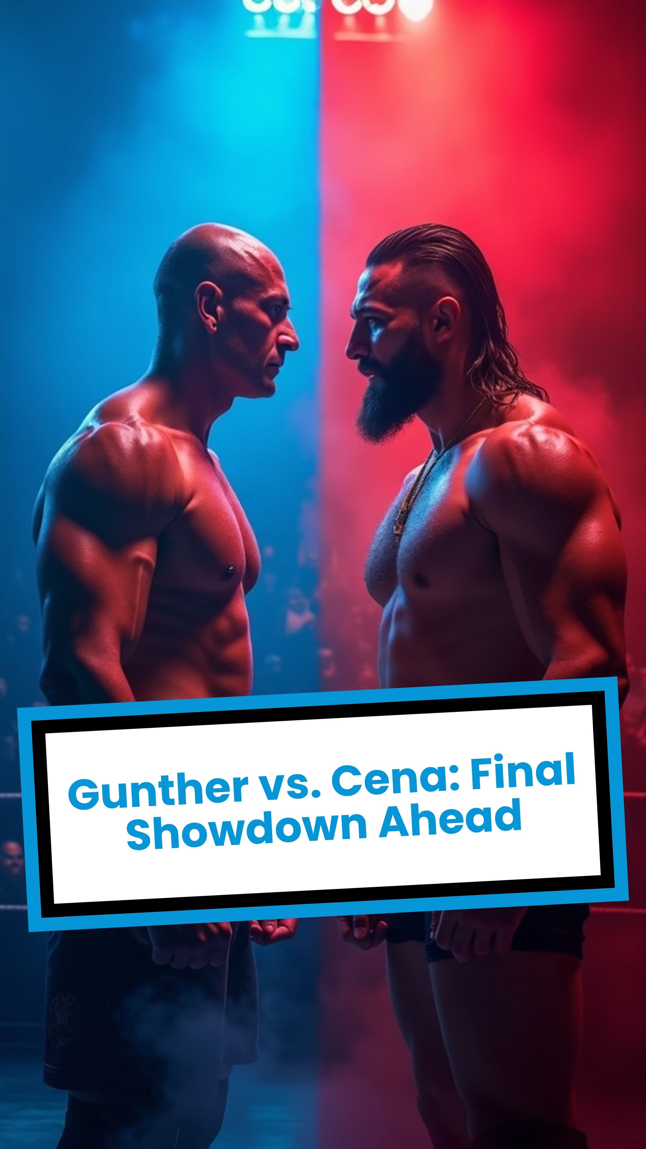 Gunther vs. Cena: Final Showdown Ahead