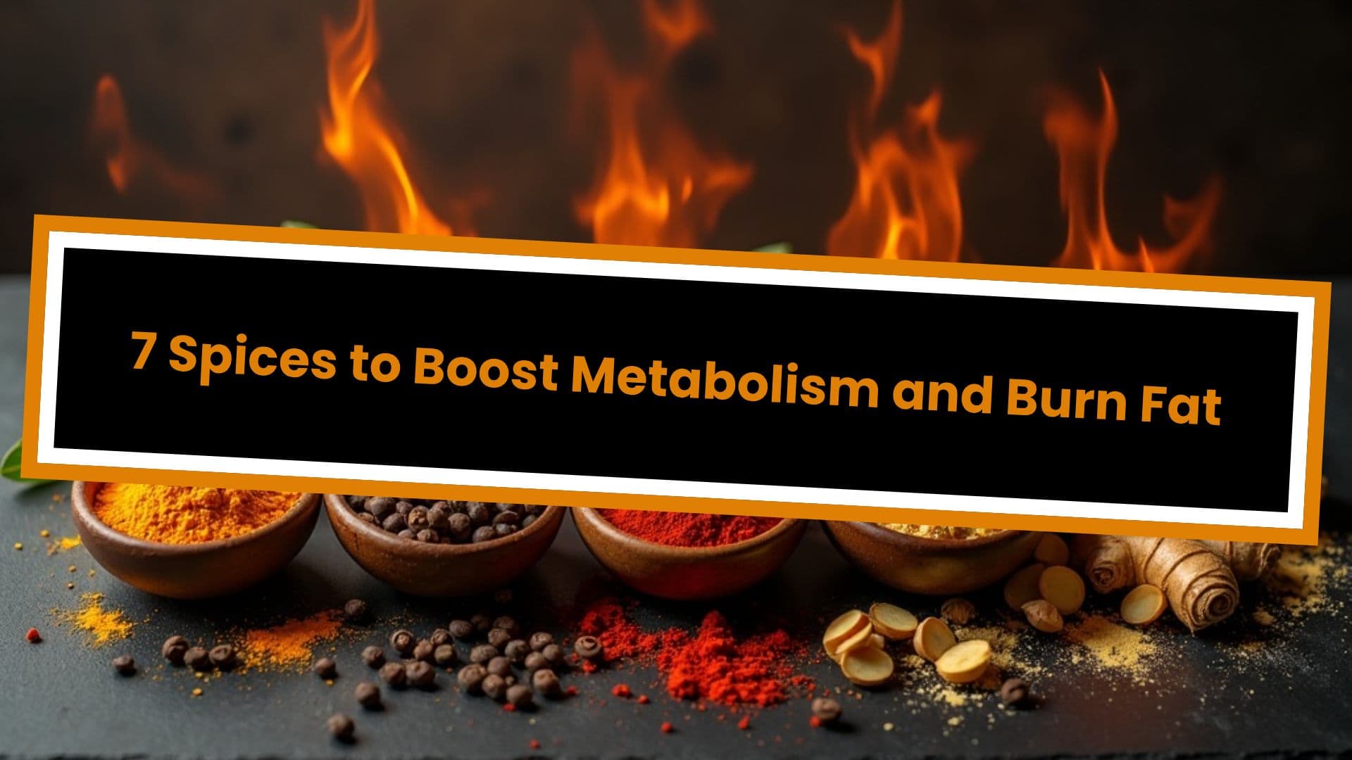 7 Spices to Boost Metabolism and Burn Fat
