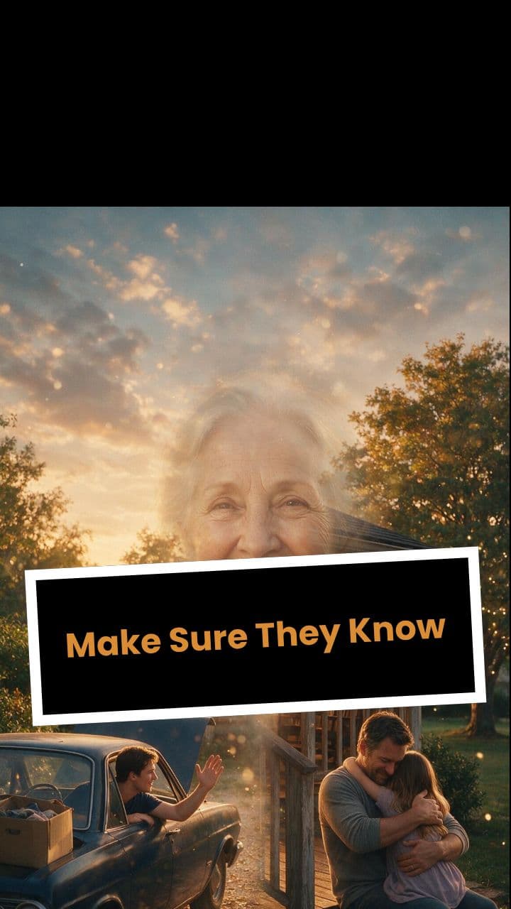 Make Sure They Know