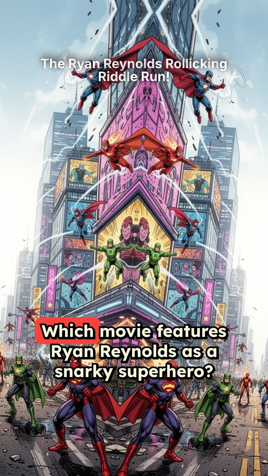 The Ryan Reynolds Rollicking Riddle Run!