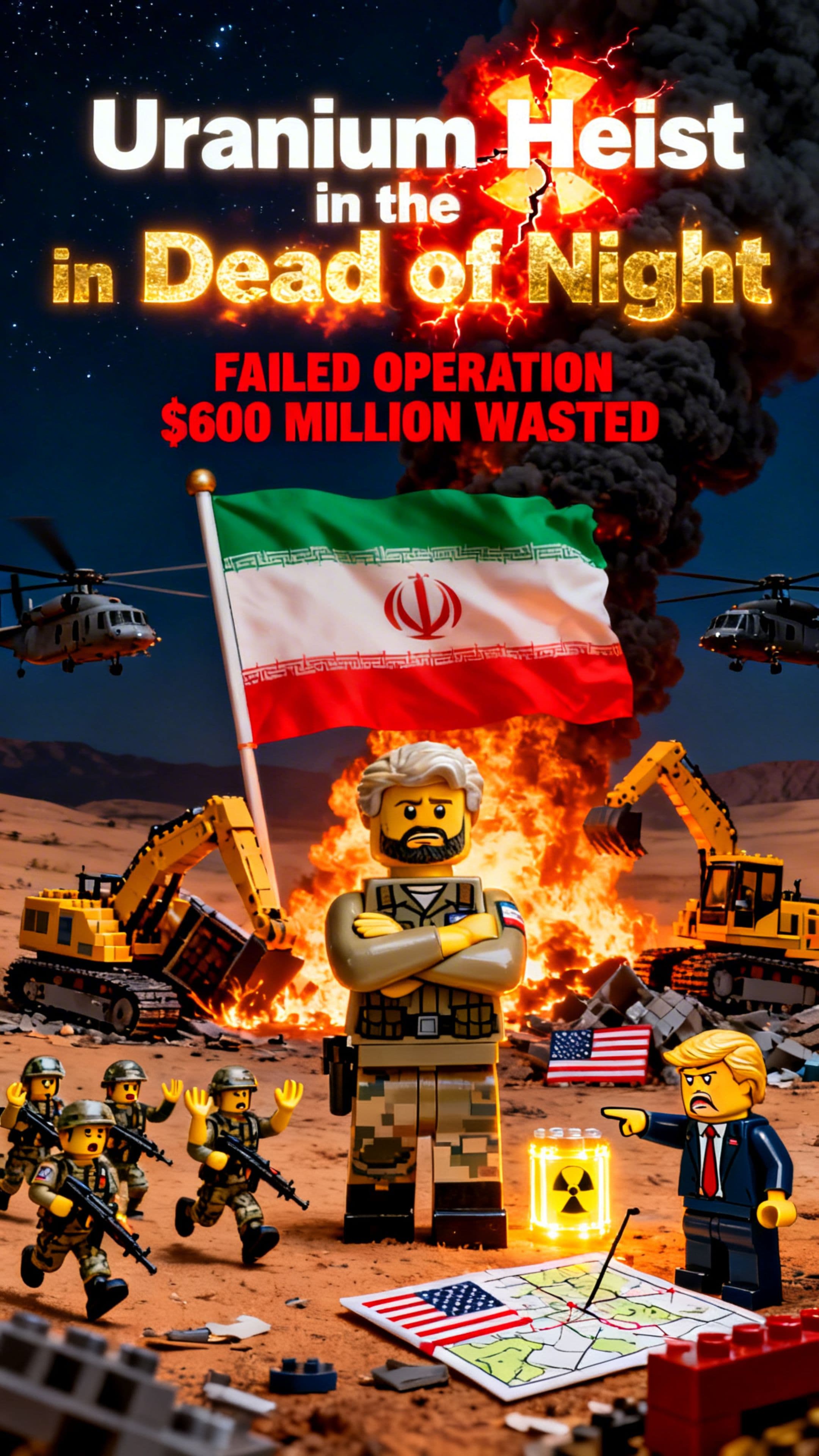 Uranium Heist in the Dead of Night