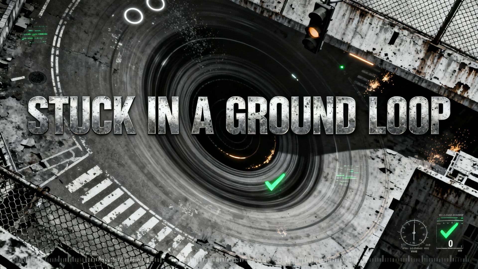 Stuck in a Ground Loop