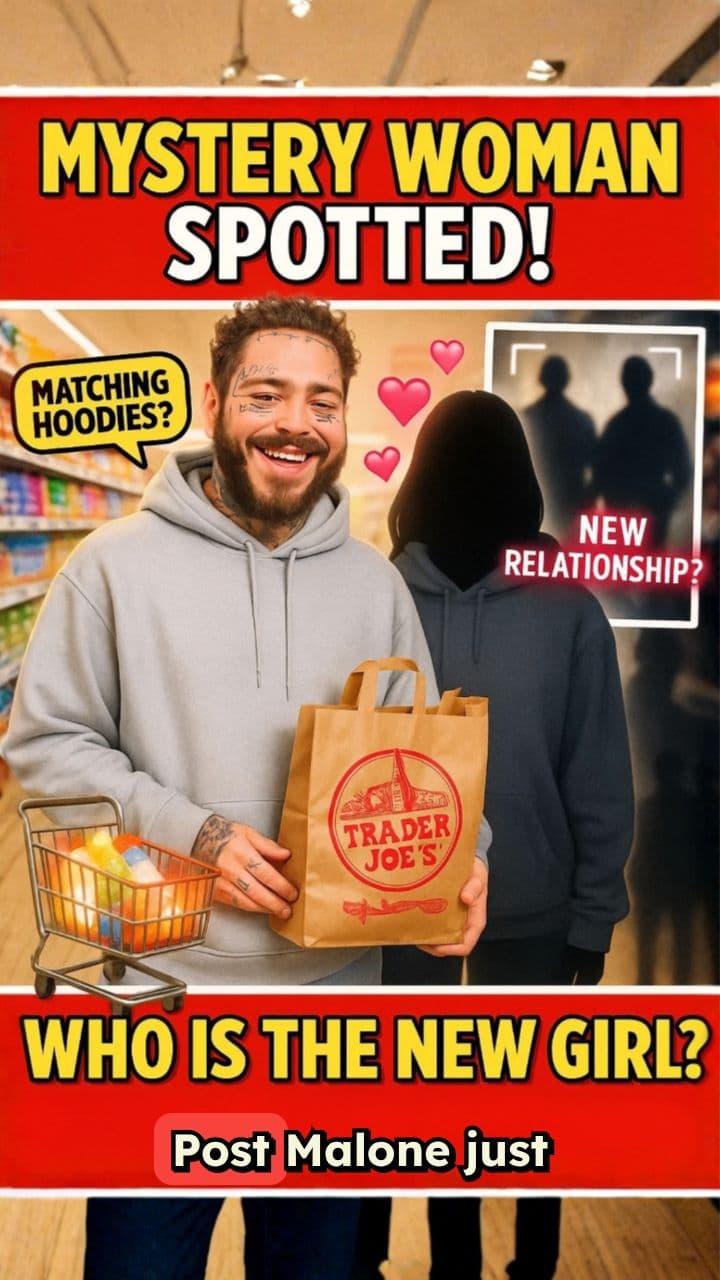 Post Malone Spotted Grocery Shopping with Mystery Woman