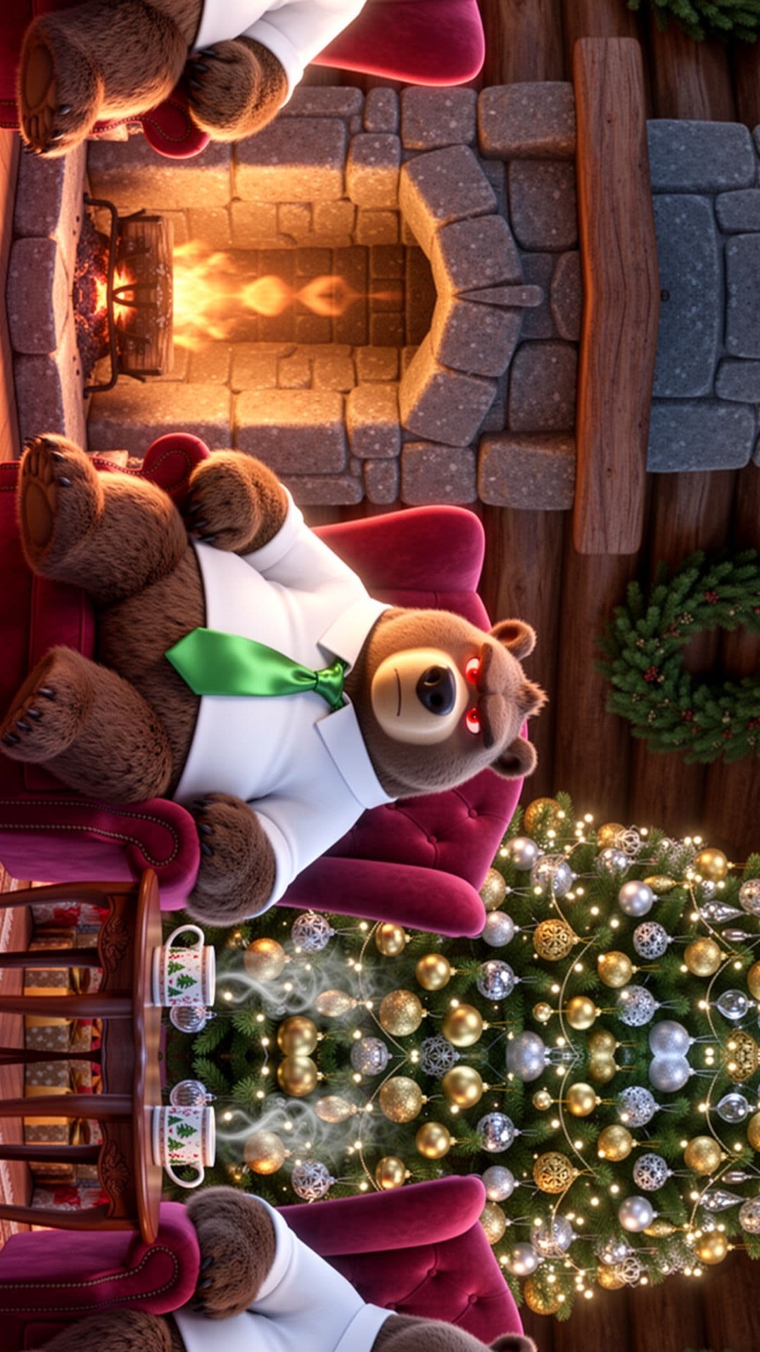 Bear Tells Saint Nicholas Story