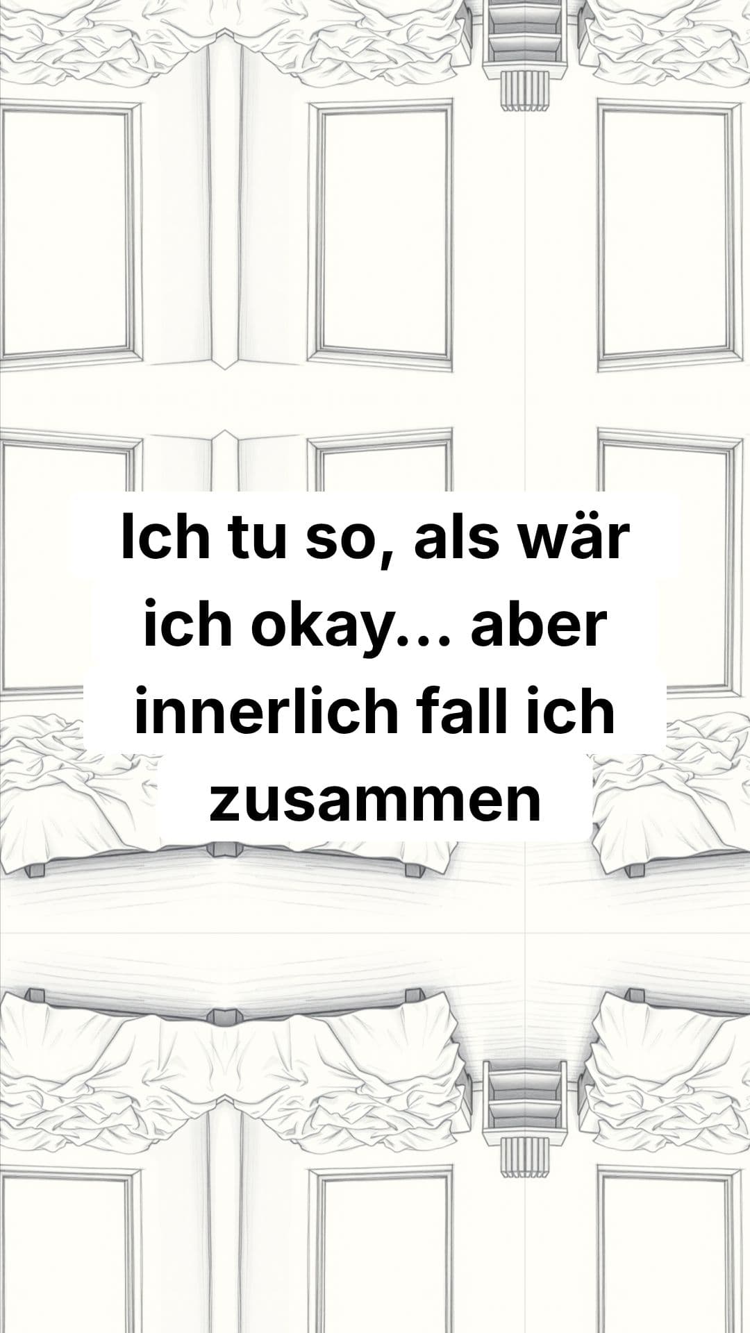 Lächeln hinter Mauern