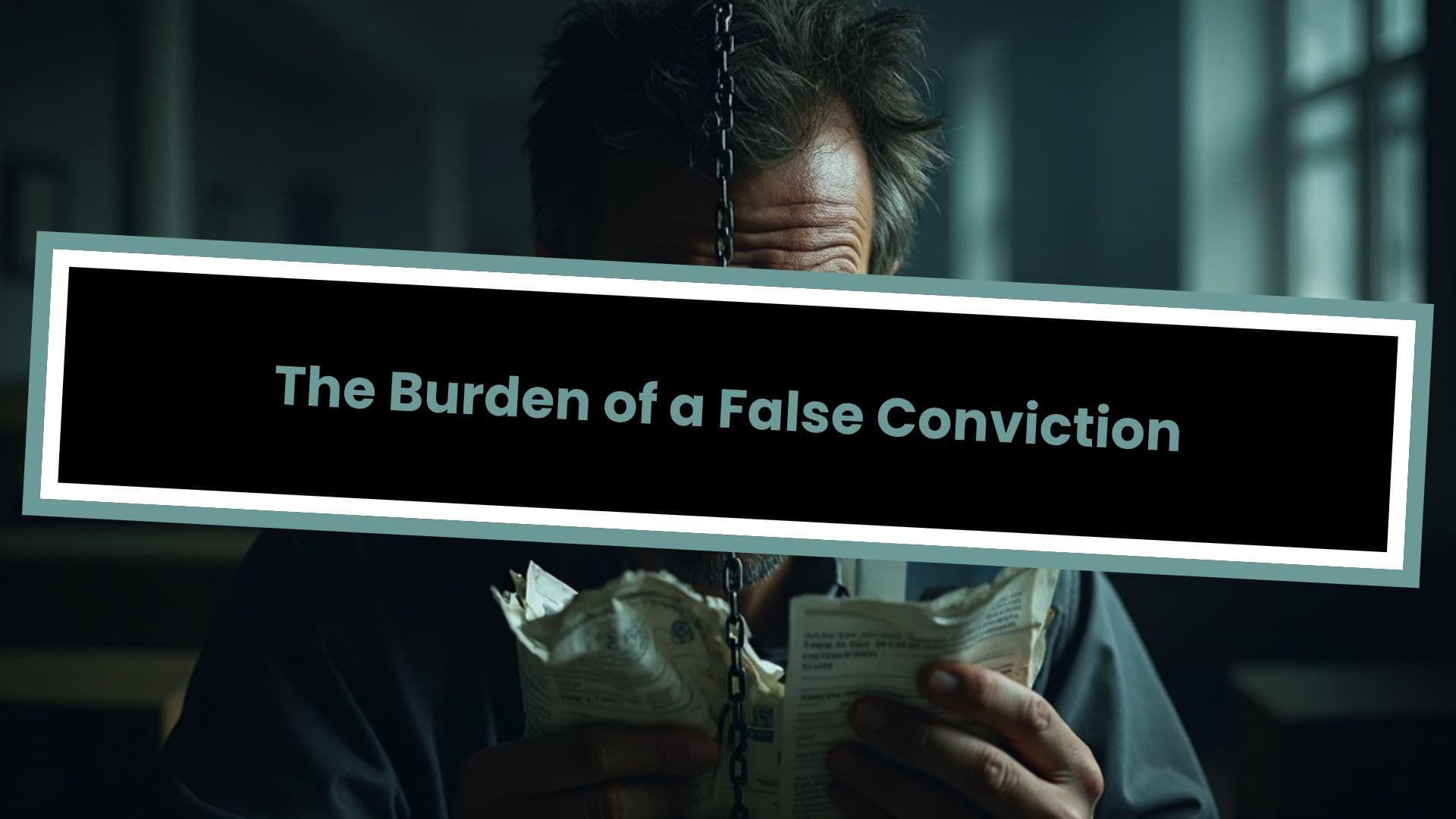 The Burden of a False Conviction