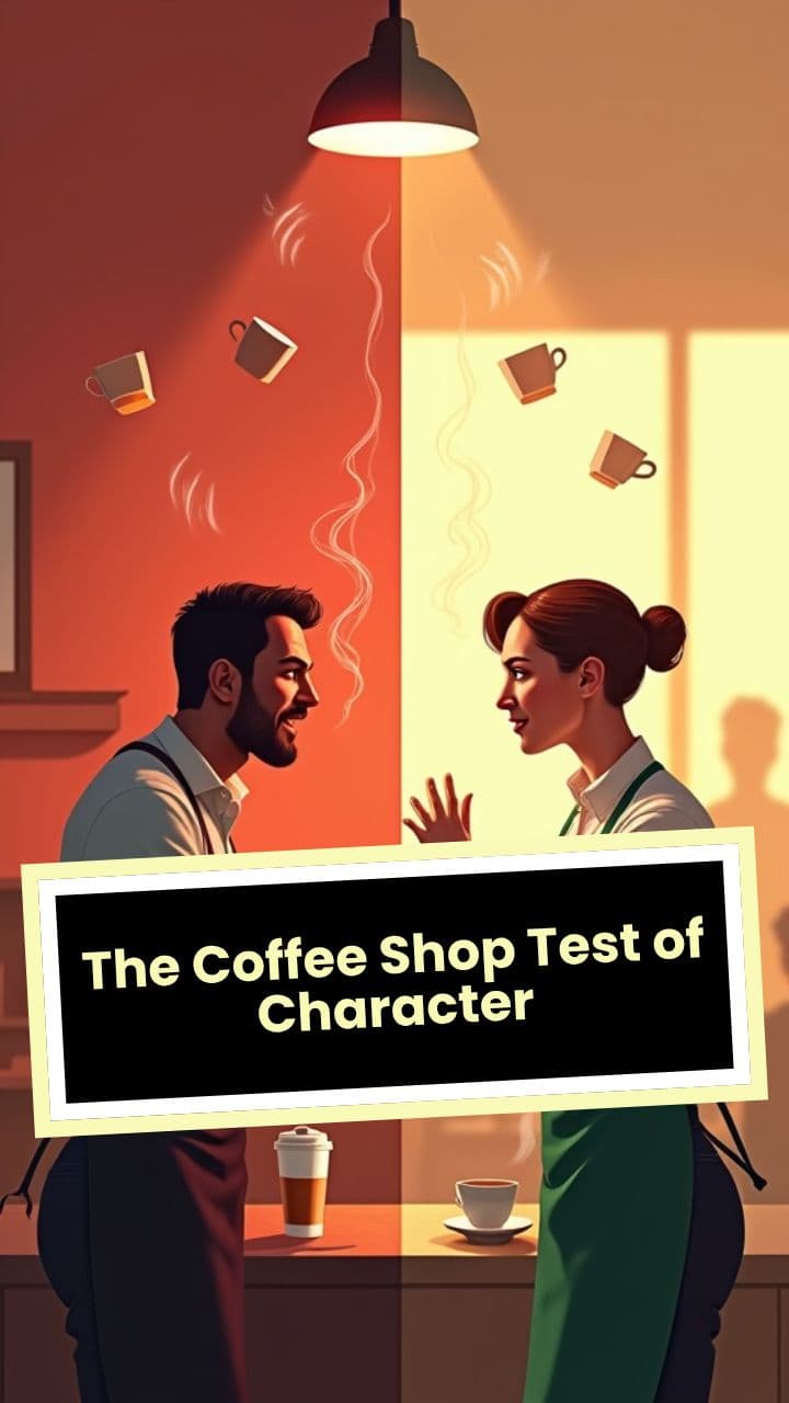The Coffee Shop Test of Character