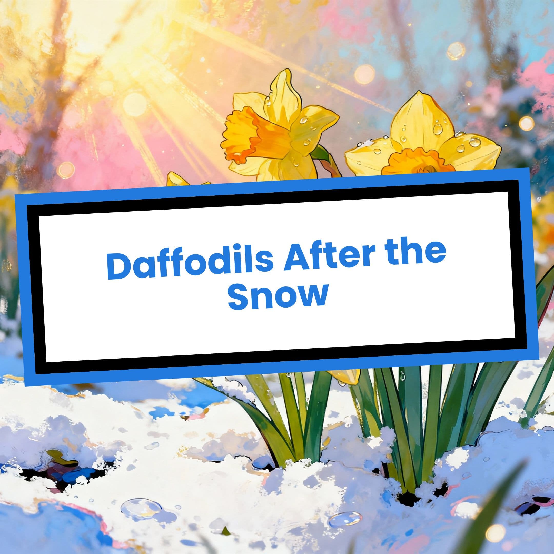 Daffodils After the Snow