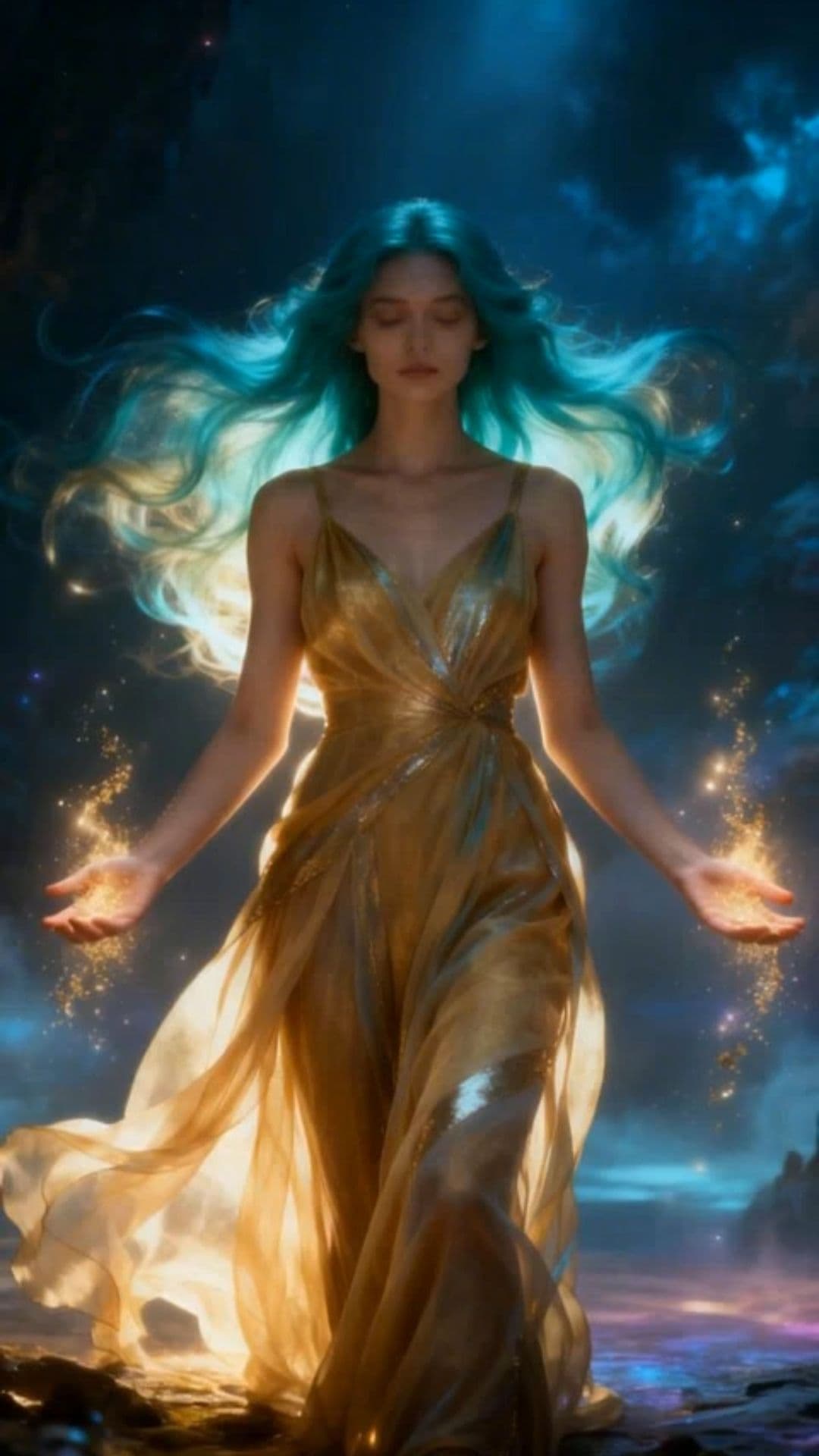 Ethereal Dance of Light