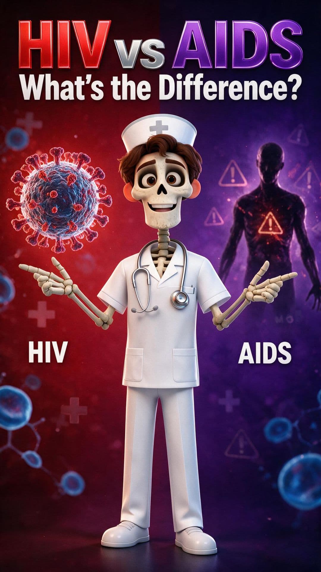 HIV vs AIDS – What's the Difference?