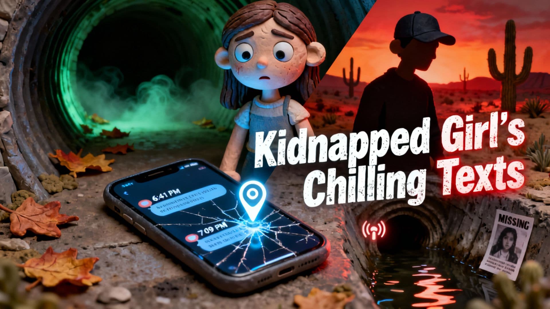"Kidnapped Girl's Chilling Texts"