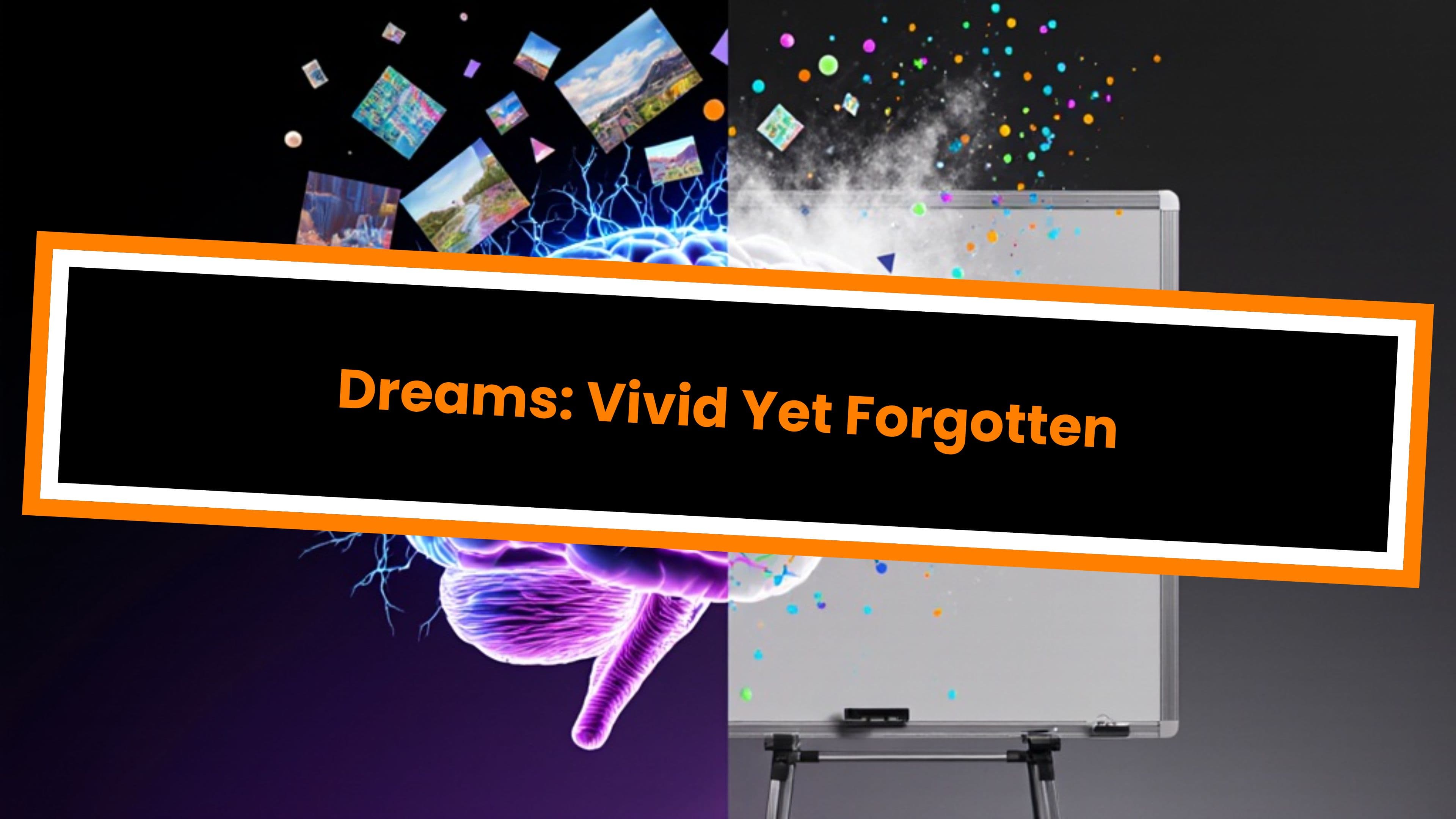 Dreams: Vivid Yet Forgotten